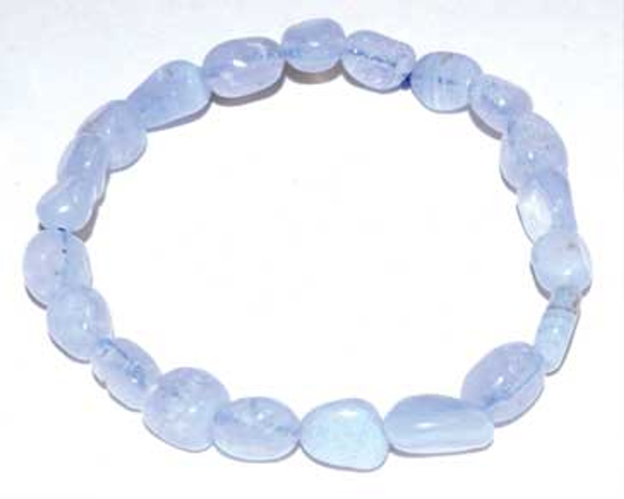 Faith Over Fear Cross Bracelet-Blue Agate – Lenny and Eva